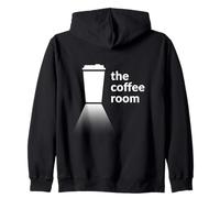 La Stanza del caffè Divertente Intelligente caffè bevitore di caffè Amante Java Felpa con Cappuccio