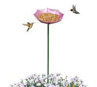 La Stazione di Abbeveraggio per le Farfalle - alimentatrice degli impollinatori,Ciotole 'Abbeveraggio e con Picchetto,Per Fattoria Prato Cortile Giardino e Esterno