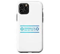 La stella ebraica di David Israele sostiene l'unità della pace Shalom Custodia per iPhone 11 Pro