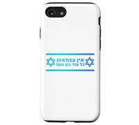 La stella ebraica di David Israele sostiene l'unità della pace Shalom Custodia per iPhone SE (2020) / 7/8