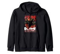 La storia di Catzilla I Gatto giapponese Catzilla Felpa con Cappuccio