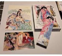 LA STORIA DI GENJI ASAKIYUMEMISHI VOL. 1 + SEGNALIBRO/CARTOLINA/LITOGRAFIA JPOP