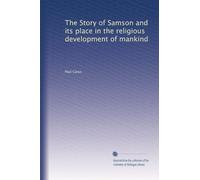 La storia di Sansone e il suo posto nello sviluppo religioso dell'umanità: Facsimile