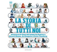 La storia di tutti noi attraverso le linee del tempo da Ramses a Barack Obama, da Cleopatra a Greta Thunberg. Ediz. a colori