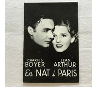 La storia è fatta di notte Charles Boyer, Jean Arthur 1937 programma cinemato...