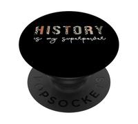 La storia è il mio superpotere, Professore di Storia Scuola Insegnante PopSockets PopGrip Adesivo