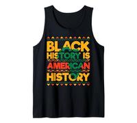 La Storia Nera è l'orgoglio Afro della Storia Americana Canotta