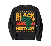 La Storia Nera è l'orgoglio Afro della Storia Americana Felpa