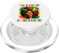 La storia nera è storia del mondo Afro Pride arte panafricana PopSockets PopGrip per MagSafe