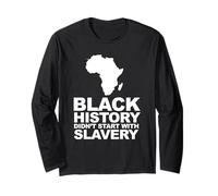 La Storia Nera Non è iniziata con la schiavitù Maglia a Manica