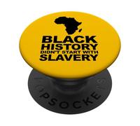 La storia nera non è iniziata con la schiavitù PopSockets PopGrip Adesivo