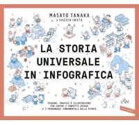 La storia universale in infografica. Disegni, grafici e illustrazioni per capire i concetti chiave e i personaggi fondamentali della storia