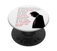 La storia vedrà la progettazione di commenti politici con potenti PopSockets PopGrip Adesivo