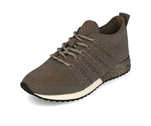 La Strada 1832649 Laced Up Knitted Taupe Silver 41