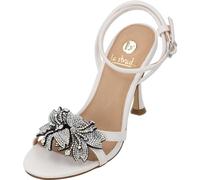 La Strada 2201104 Sandali da donna - décolleté estive per le donne, bianco, 37 EU