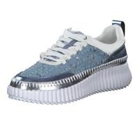 La Strada 2300962 Sneaker da donna - scarpe basse alla moda per le donne, Blu metallizzato, 41 EU