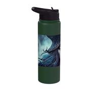 La strega oscura della notte Stainless Steel Insulated Water Bottle