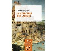 La structure des langues