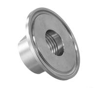 La struttura in acciaio inossidabile garantisce una lunga durata in questo raccordo TriClamp da un tipo di connessione più piccolo a più grande