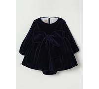 LA STUPENDERIA Abito con culotte in velluto 24M Bianco