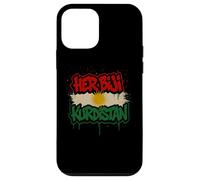 La sua bandiera del Kurdistan Biji Graffiti curdi urbani Custodia per iPhone 12 mini