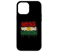 La sua bandiera del Kurdistan Biji Graffiti curdi urbani Custodia per iPhone 12 Pro Max