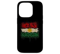 La sua bandiera del Kurdistan Biji Graffiti curdi urbani Custodia per iPhone 14 Pro