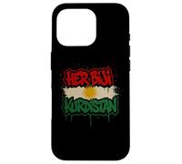 La sua bandiera del Kurdistan Biji Graffiti curdi urbani Custodia per iPhone 16 Pro