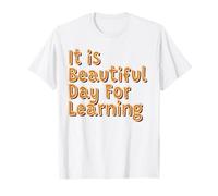La Sua Bella Giornata per Imparare Uomini Donne Insegnante Studente Maglietta