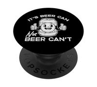 La sua birra non può essere divertente dire sarcastico papà uomini donne PopSockets PopGrip Adesivo
