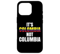La sua Colombia Non Colombia Colombiano Caleños Bogotà Medellin Custodia per iPhone 16 Pro