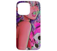 La sua evocazione Demone Ragazza Vaporwave Fasi Lunari Gotico Custodia per iPhone 15 Pro Max