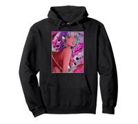 La sua evocazione Demone Ragazza Vaporwave Fasi Lunari Gotico Felpa con Cappuccio