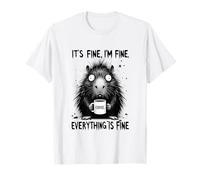 La Sua Fine Im Fine Coffee Capybara Maglietta