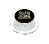La sua grazia mi trova Christian Faith Collage PopSockets PopGrip per MagSafe