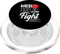 La sua lotta è la consapevolezza del Parkinson per la mia lotta contro la malattia PopSockets PopGrip per MagSafe