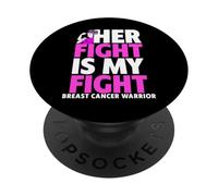 La sua lotta è la mia lotta contro il cancro al seno PopSockets PopGrip Adesivo