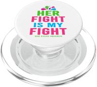 La sua lotta è la mia lotta contro la malattia rara - Giornata delle malattie rare 2026 PopSockets PopGrip per MagSafe