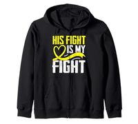 La Sua Lotta è la mia Lotta Felpa con Cappuccio