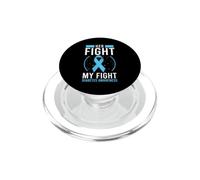 La sua lotta è la mia lotta per la consapevolezza del diabete T1D Tipo 1 Diabetico PopSockets PopGrip per MagSafe