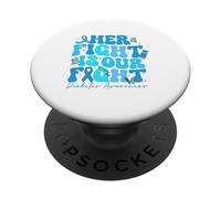 La sua lotta è la nostra lotta che supporta il diabete PopSockets PopGrip Adesivo