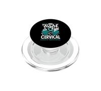 La sua lotta è la nostra lotta contro il cancro cervicale PopSockets PopGrip per MagSafe