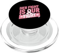 La Sua Lotta È La Nostra Lotta Supporto Rosa Cancro Al Seno PopSockets PopGrip per MagSafe