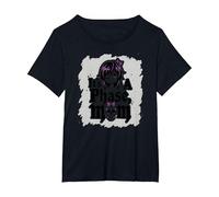La Sua Non Una Fase Mamma Anziano Emo Gotico Ribelle Nostalgia Maglietta, Donna Plus-Size, Nero, 2X
