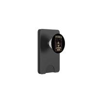 La sua Non Una Fase Mamma Gatto Mamma Emo Goth Divertente PopSockets PopWallet per MagSafe