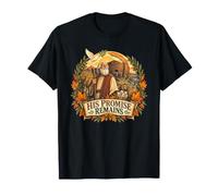 La Sua promessa Rimane Noah Ark Rainbow Biblical Faith Maglietta