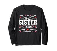 La sua una cosa sorella Fratello Amore Famiglia Sorellanza Sorellanza Sis Maglia a Manica