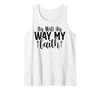 la Sua volontà a Modo Suo Uomini e Donne cristiani grati grati Canotta