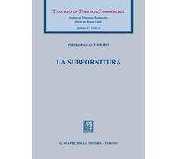 La subfornitura - Ferraro Pietro Paolo
