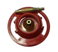 La superficie liscia della sostituzione d'ottone elettrica dell'ugello dello spruzzatore della pittura sostituisce le parti 2.5mm